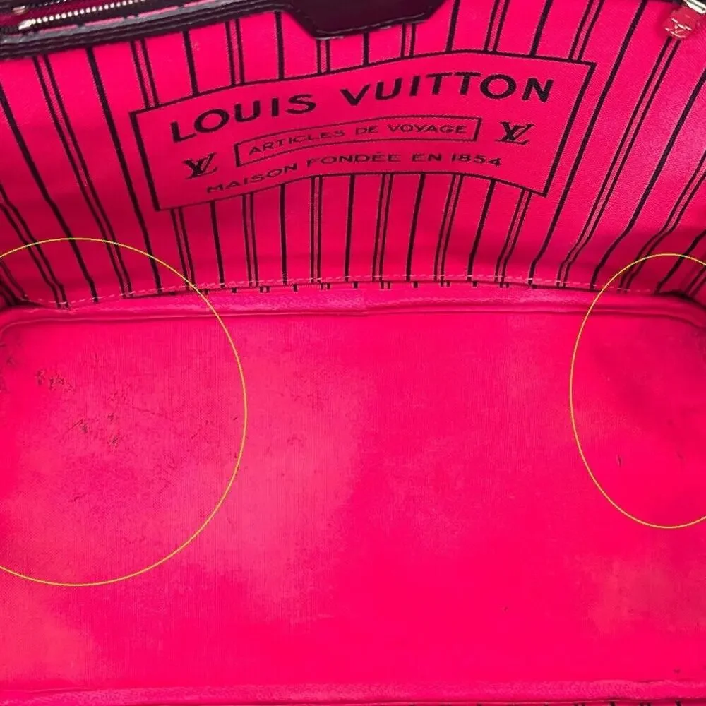 💎✨BEAUTIFUL✨💎Authentic Louis Vuitton Neverfull MM Damier Ebene Canvas Tote Bag - Picture 10 of 11